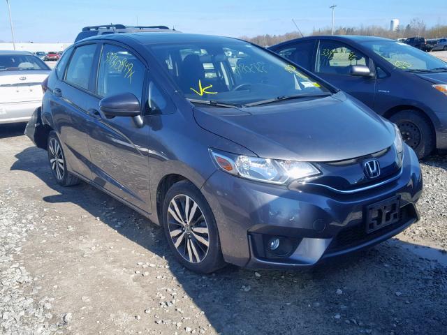 JHMGK5H78GX043718 - 2016 HONDA FIT EX GRAY photo 1