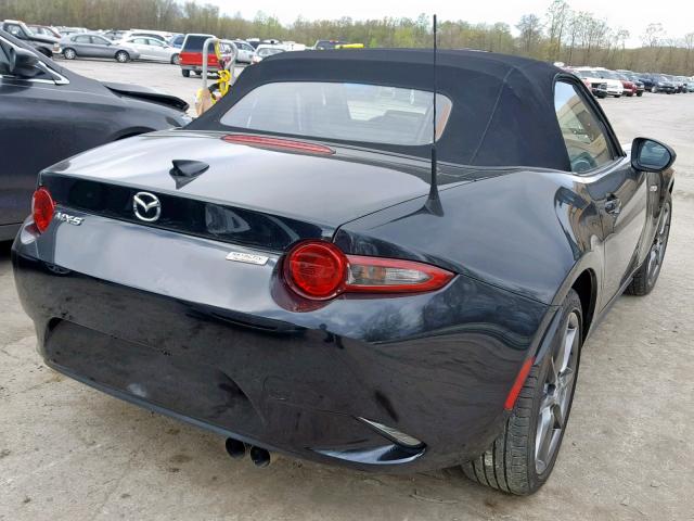 JM1NDAD73G0116200 - 2016 MAZDA MX-5 MIATA BLACK photo 4