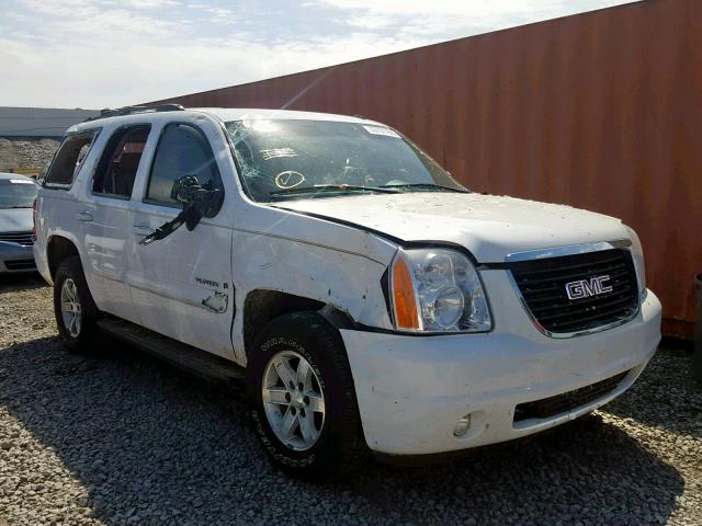 1GKFC13J37R355640 - 2007 GMC YUKON WHITE photo 1