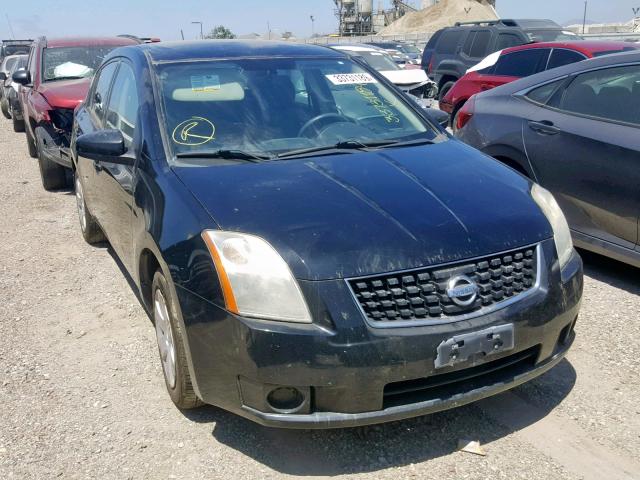 3N1AB61E18L715527 - 2008 NISSAN SENTRA 2.0 BLACK photo 1