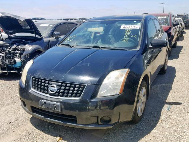 3N1AB61E18L715527 - 2008 NISSAN SENTRA 2.0 BLACK photo 2