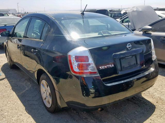 3N1AB61E18L715527 - 2008 NISSAN SENTRA 2.0 BLACK photo 3