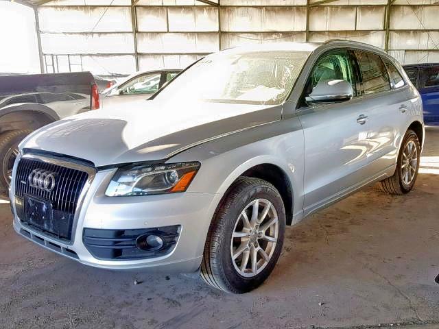 WA1KK78R19A045349 - 2009 AUDI Q5 3.2 SILVER photo 2