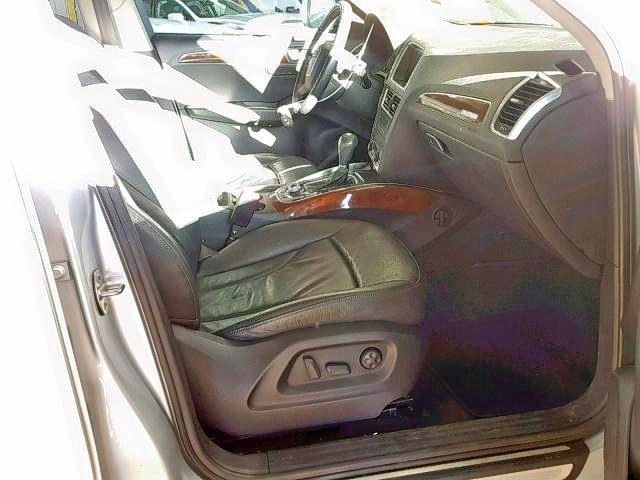 WA1KK78R19A045349 - 2009 AUDI Q5 3.2 SILVER photo 5