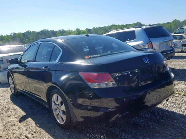 1HGCP26839A026070 - 2009 HONDA ACCORD EXL BLACK photo 3