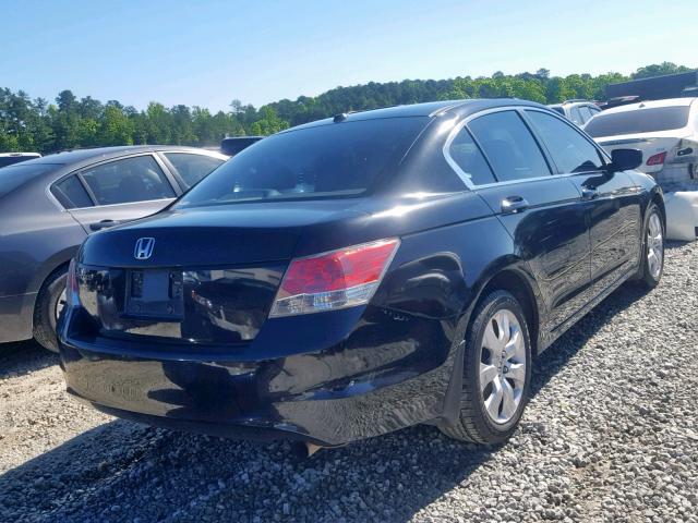 1HGCP26839A026070 - 2009 HONDA ACCORD EXL BLACK photo 4