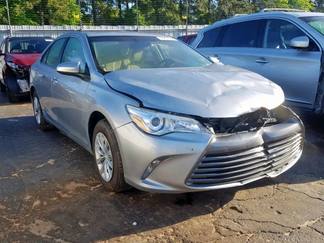 4T1BD1FK0HU206656 - 2017 TOYOTA CAMRY HYBR SILVER photo 1