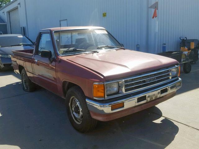 JT4RN50R5H0285228 - 1987 TOYOTA PICKUP 1/2 RED photo 1