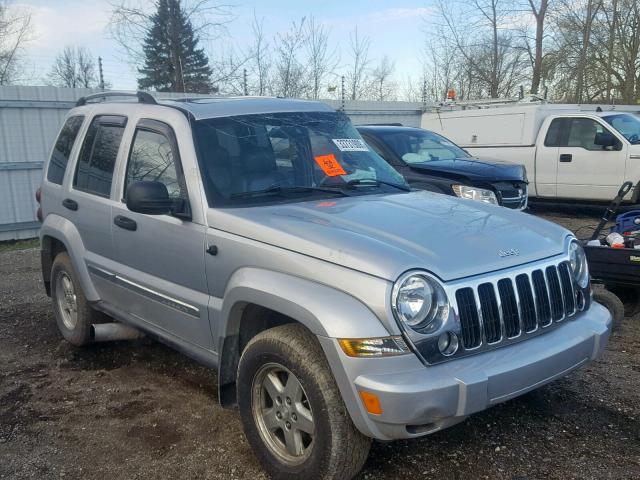 1J4GL58525W675365 - 2005 JEEP LIBERTY LI SILVER photo 1