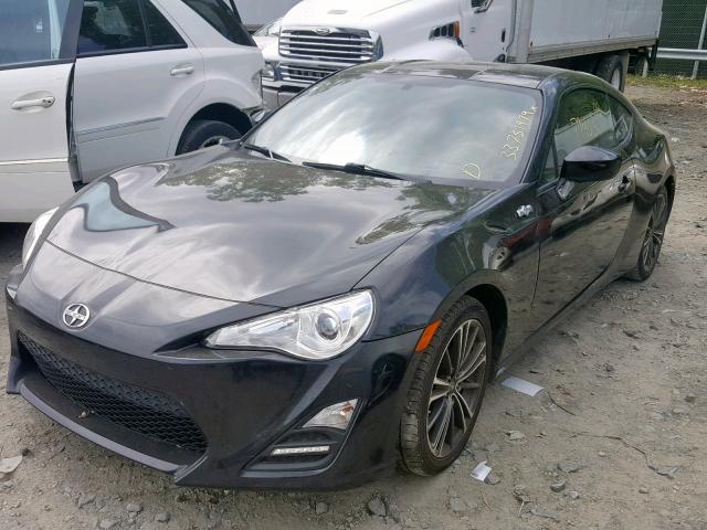 JF1ZNAA1XG8704696 - 2016 TOYOTA SCION FR-S BLACK photo 2