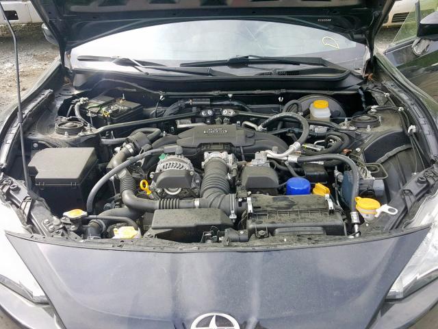 JF1ZNAA1XG8704696 - 2016 TOYOTA SCION FR-S BLACK photo 7