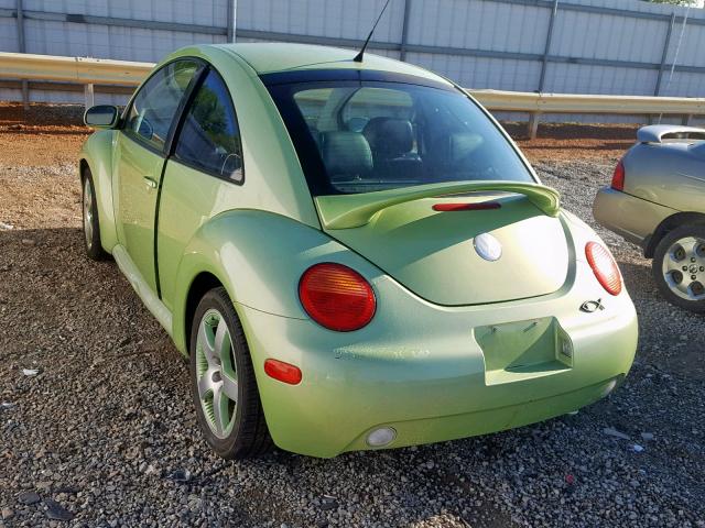3VWCD21C63M404862 - 2003 VOLKSWAGEN NEW BEETLE Yaşıl foto 3