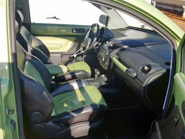 3VWCD21C63M404862 - 2003 VOLKSWAGEN NEW BEETLE Yaşıl foto 5