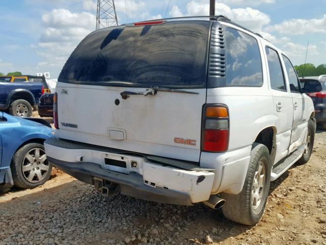 1GKEK63UX4J317418 - 2004 GMC YUKON DENA WHITE photo 4