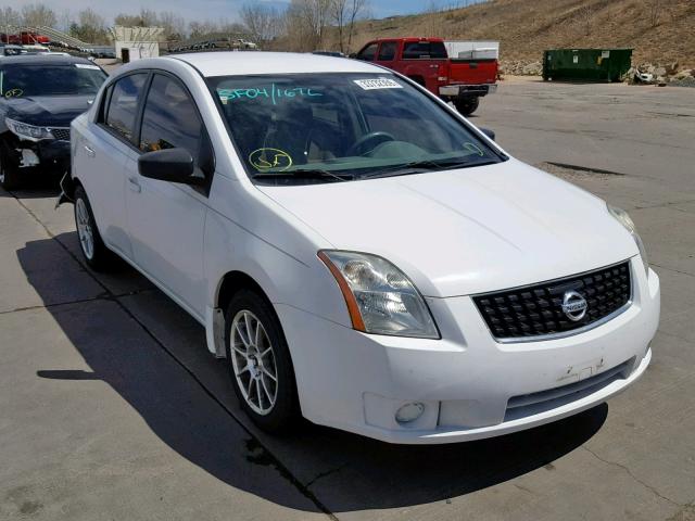 3N1AB61E88L749920 - 2008 NISSAN SENTRA 2.0 WHITE photo 1