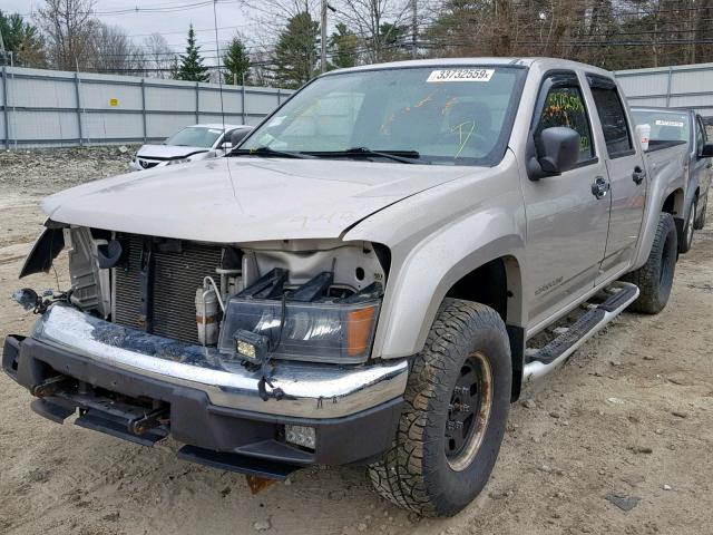 1GTDT136148121920 - 2004 GMC CANYON TAN photo 2