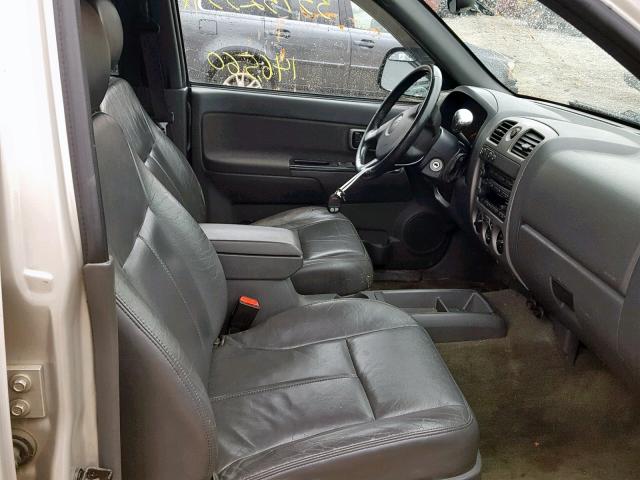 1GTDT136148121920 - 2004 GMC CANYON TAN photo 5