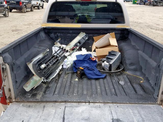 1GTDT136148121920 - 2004 GMC CANYON TAN photo 9