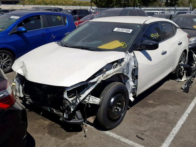 1N4AA6AP7HC391552 - 2017 NISSAN MAXIMA 3.5 WHITE photo 2