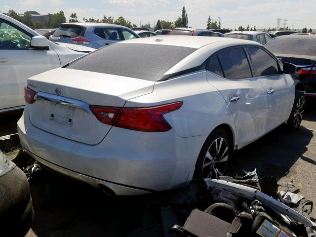 1N4AA6AP7HC391552 - 2017 NISSAN MAXIMA 3.5 WHITE photo 4