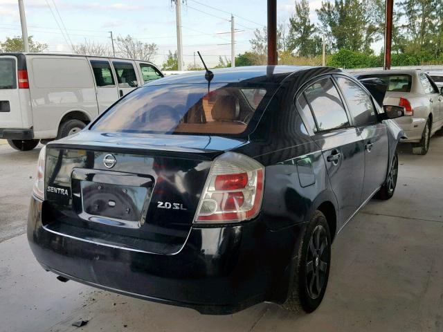 3N1AB61E07L701312 - 2007 NISSAN SENTRA 2.0 BLACK photo 4