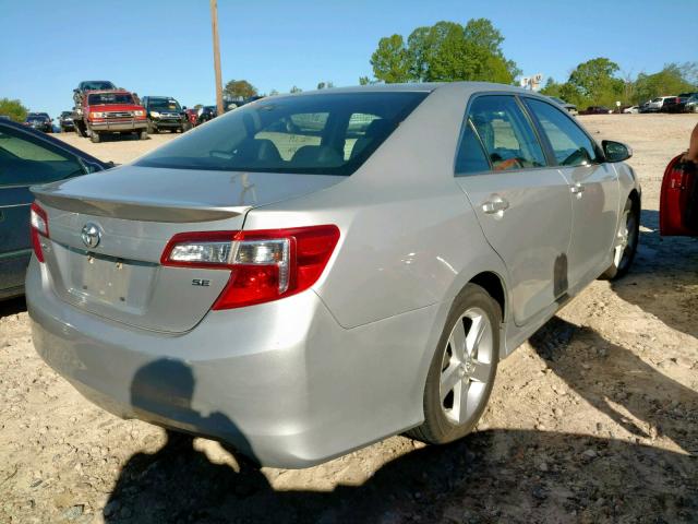 4T1BF1FK7CU177157 - 2012 TOYOTA CAMRY BASE SILVER photo 4