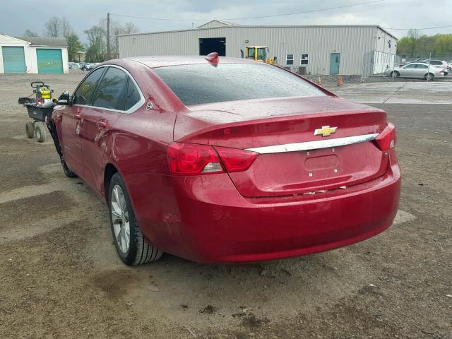 2G1115SL6F9149073 - 2015 CHEVROLET IMPALA LT 红色 照片 3