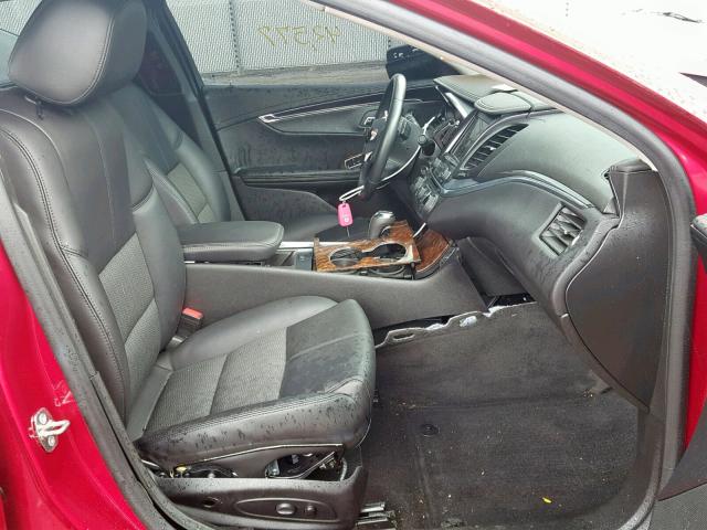 2G1115SL6F9149073 - 2015 CHEVROLET IMPALA LT 红色 照片 5