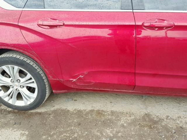 2G1115SL6F9149073 - 2015 CHEVROLET IMPALA LT 红色 照片 9