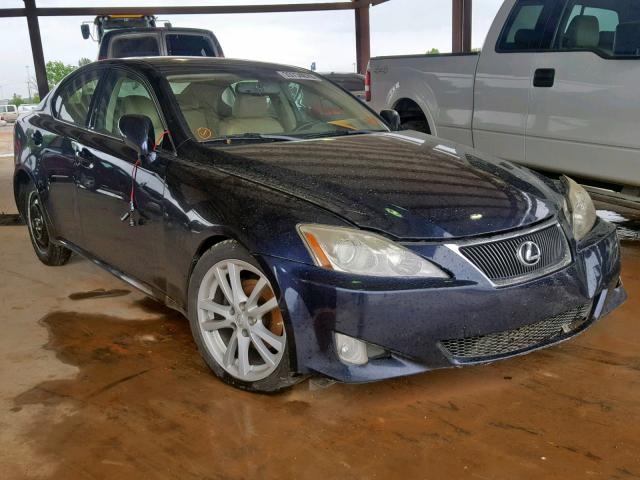 JTHBK262175040901 - 2007 LEXUS IS 250 BLUE photo 1