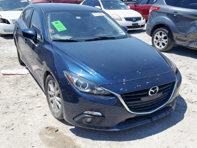 3MZBM1L73FM208954 - 2015 MAZDA 3 TOURING BLUE photo 1