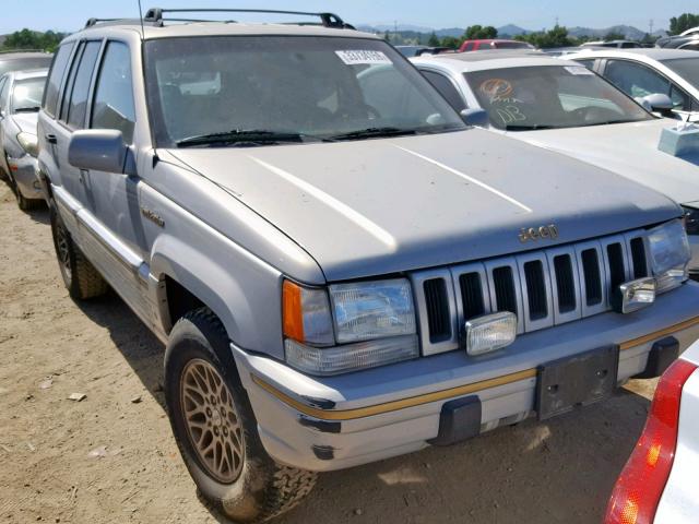 1J4GZ78S0SC569185 - 1995 JEEP GRAND CHER GRAY photo 1