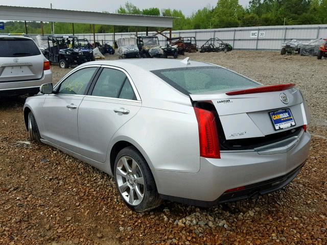 1G6AA5RA2E0162278 - 2014 CADILLAC ATS SILVER photo 3