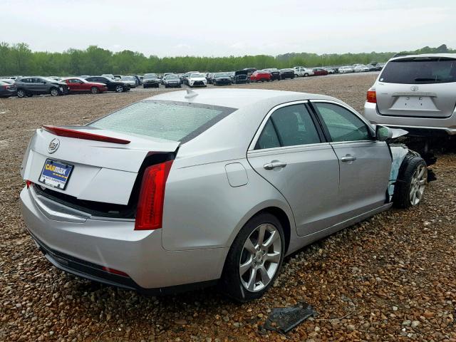 1G6AA5RA2E0162278 - 2014 CADILLAC ATS SILVER photo 4