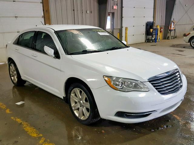 1C3CCBBB2DN743321 - 2013 CHRYSLER 200 TOURIN WHITE photo 1