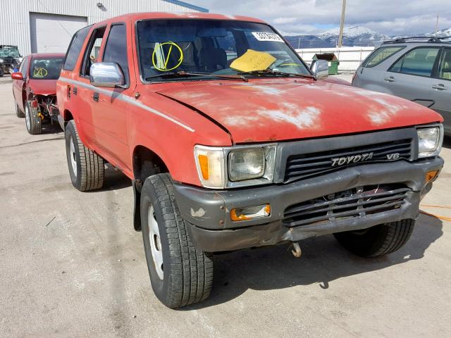 JT3VN39W7L0026880 - 1990 TOYOTA 4RUNNER VN RED photo 1