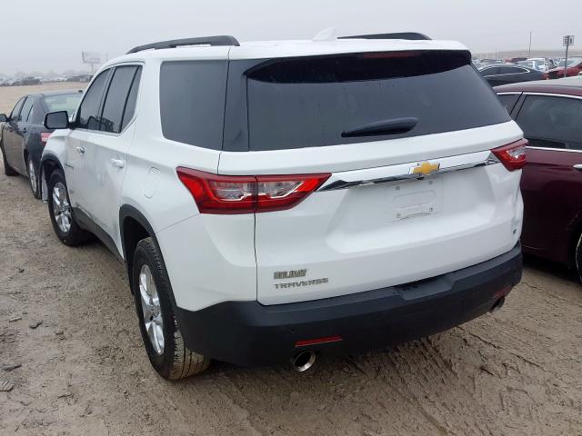 1GNERGKW7KJ187084 - 2019 CHEVROLET TRAVERSE LT  photo 3