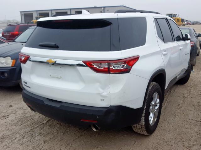 1GNERGKW7KJ187084 - 2019 CHEVROLET TRAVERSE LT  photo 4