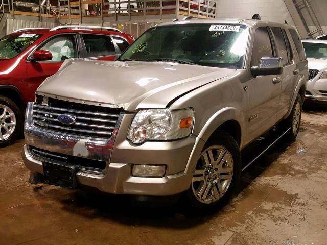 1FMEU75858UA43900 - 2008 FORD EXPLORER L SILVER photo 2