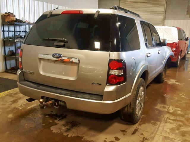 1FMEU75858UA43900 - 2008 FORD EXPLORER L SILVER photo 4