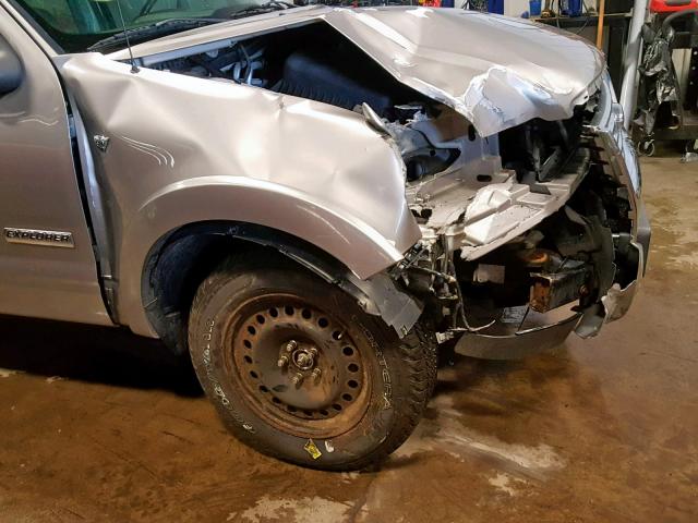 1FMEU75858UA43900 - 2008 FORD EXPLORER L SILVER photo 9