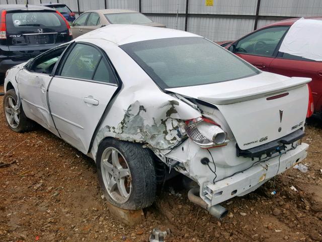 1G2ZK57K794231106 - 2009 PONTIAC G6 GT WHITE photo 3