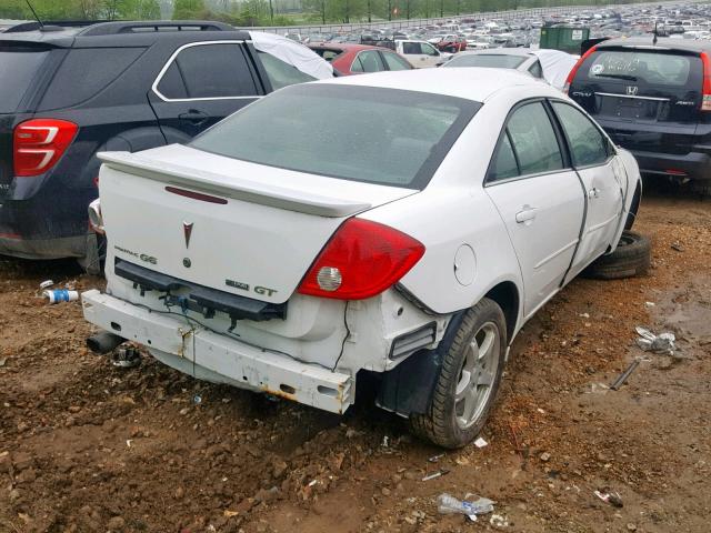 1G2ZK57K794231106 - 2009 PONTIAC G6 GT WHITE photo 4