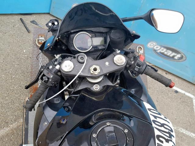 JS1GR7KA572114166 - 2007 SUZUKI GSX-R750 BLACK photo 5