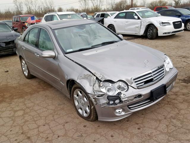 WDBRF84J75F667108 - 2005 MERCEDES-BENZ C 320 4MAT GRAY photo 1