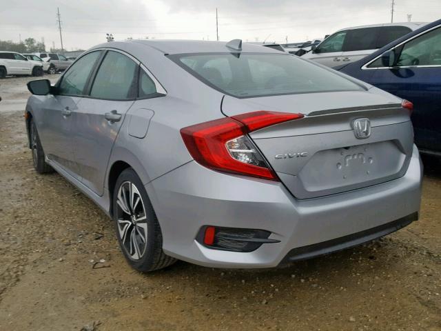 19XFC1F76HE024060 - 2017 HONDA CIVIC EXL ვერცხლისფერი ფოტო 3