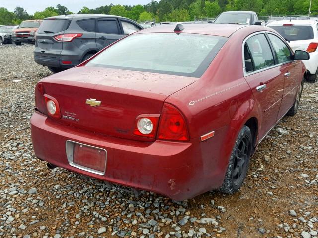 1G1ZC5E08CF226964 - 2012 CHEVROLET MALIBU 1LT RED photo 4