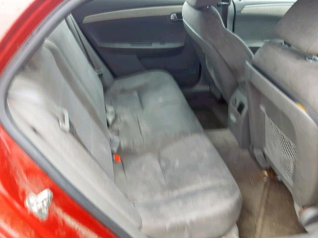 1G1ZC5E08CF226964 - 2012 CHEVROLET MALIBU 1LT RED photo 6