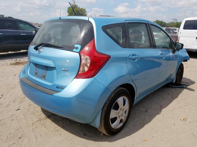 3N1CE2CPXFL440115 - 2015 NISSAN VERSA NOTE S  photo 4