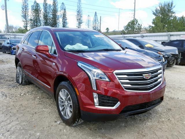 1GYKNBRS3HZ264339 - 2017 CADILLAC XT5 LUXURY RED photo 1